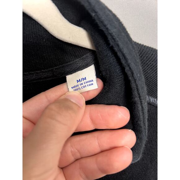 Tommy Bahama Sweater Men’s Medium Black Quarter Zip Beach Golf Pull Over Relax - Picture 5 of 12